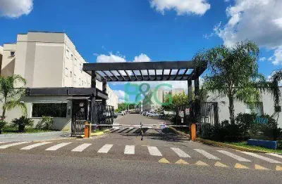 Apartamento com 2 dormitórios à venda, 45 m² por r$ 164.783 - jardim itapuã - piracicaba/sp