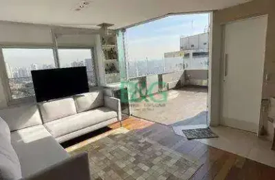 Cobertura com 2 dormitórios à venda, 131 m² por r$ 1.499.000,00 - campo belo - são paulo/sp
