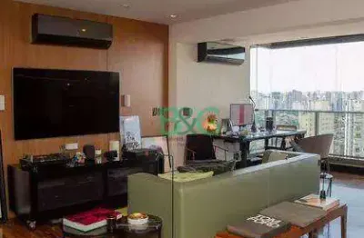 Apartamento com 1 dormitório à venda, 83 m² por r$ 2.169.000,00 - brooklin - são paulo/sp