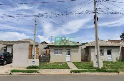 Casa com 2 dormitórios à venda, 44 m² por r$ 71.080,90 - residencial luana - araçatuba/sp