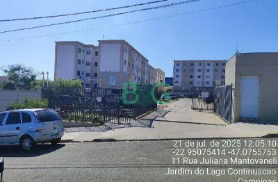 Apartamento à venda, 39 m² por r$ 122.477,29 - jardim do lago continuação - campinas/sp