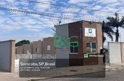 Casa com 2 dormitórios à venda, 60 m² por r$ 163.243 - jardim guarujá - sorocaba/sp