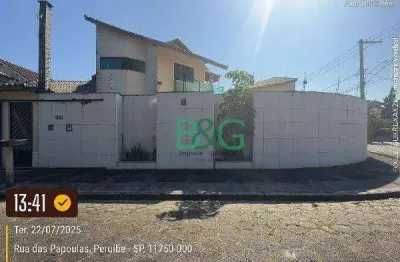 Casa com 3 dormitórios à venda, 335 m² por r$ 954.153 - jardim imperador - peruíbe/são paulo