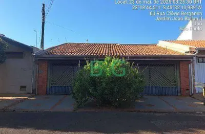 Casa à venda, 163 m² por r$ 306.437,99 - jardim joão ballan ii - jaú/sp