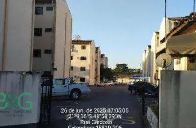 Apartamento com 2 dormitórios à venda, 43 m² por r$ 75.305,50 - jardim soto - catanduva/sp