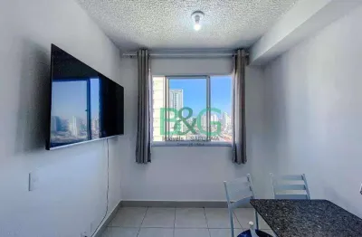 Apartamento com 1 dormitório para alugar, 28 m² por r$ 2.700/mês - mooca - são paulo/sp