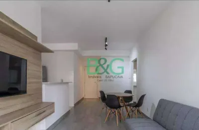 Apartamento com 1 dormitório para alugar, 51 m² por r$ 5.130,00/mês - alphaville industrial - barueri/sp
