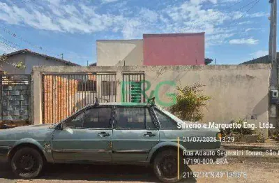 Casa com 2 dormitórios à venda, 50 m² por r$ 94.426 - jardim maria luiza i - reginópolis/são paulo
