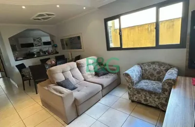 Apartamento com 3 dormitórios à venda, 107 m² por r$ 490.000,00 - vila camilópolis - santo andré/sp