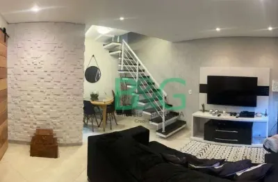 Sobrado com 3 dormitórios à venda, 123 m² por r$ 580.000 - jardim santo antônio - santo andré/são paulo