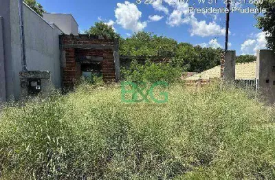 Terreno à venda, 139 m² por r$ 119.612 - jardim monte alto - presidente prudente/sp