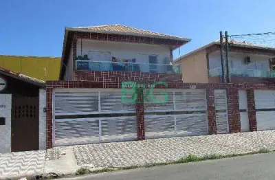 Casa com 2 dormitórios à venda, 66 m² por r$ 230.517 - mirim - praia grande/sp
