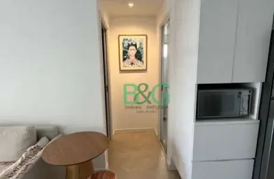 Apartamento com 1 dormitório para alugar, 33 m² por r$ 4.000/mês - bela vista - são paulo/sp