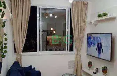 Apartamento com 2 dormitórios à venda, 36 m² por r$ 370.000 - brás - são paulo/sp