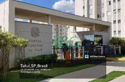 Apartamento com 2 dormitórios à venda, 47 m² por r$ 170.400 - nova tatuí - tatuí/sp