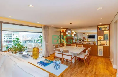 Apartamento com 3 dormitórios para alugar, 209 m² por r$ 22/mês - santo amaro - são paulo/sp