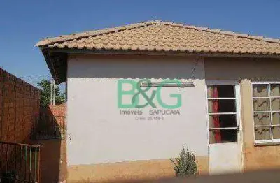 Casa com 2 dormitórios à venda, 45 m² por r$ 101.037 - conjunto habitacional vida nova - barretos/sp