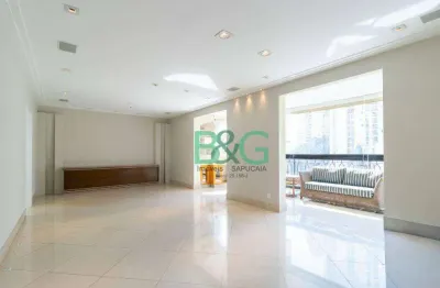 Apartamento com 4 dormitórios para alugar, 237 m² por r$ 328/mês - campo belo - são paulo/sp