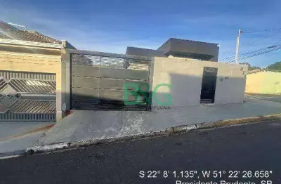 Casa com 2 dormitórios à venda, 60 m² por r$ 139.861 - parque alvorada - presidente prudente/sp