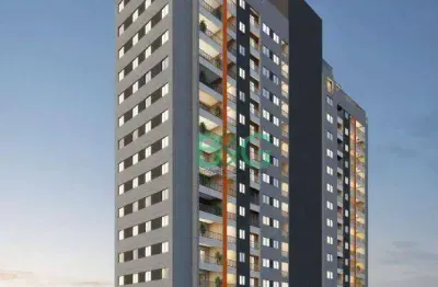 Apartamento com 1 dormitório à venda, 29 m² por r$ 263.675 - tatuapé - são paulo/sp