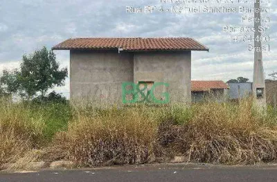 Casa com 2 dormitórios à venda, 76 m² por r$ 192.626 - residencial prata - barretos/sp