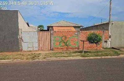 Casa com 2 dormitórios à venda, 45 m² por r$ 71.654 - san diego - barretos/sp