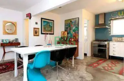 Apartamento com 2 dormitórios para alugar, 95 m² por r$ 7.800/mês - vila madalena - são paulo/sp