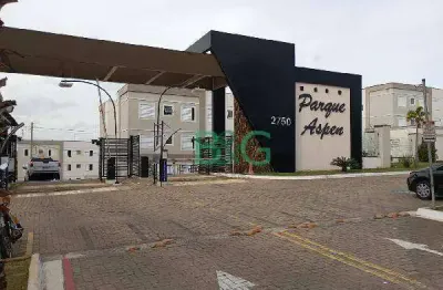 Apartamento com 2 dormitórios à venda, 38 m² por r$ 150.949 - morada do sol - americana/sp