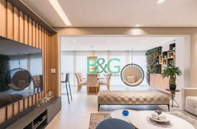 Apartamento com 3 dormitórios à venda, 150 m² por r$ 1.950.000,00 - parque são jorge - são paulo/sp