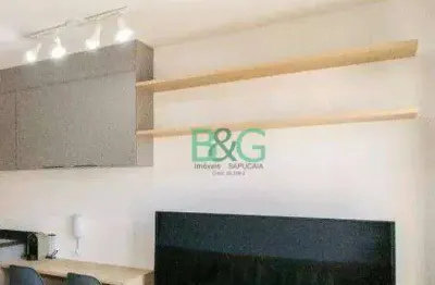 Studio com 1 dormitório à venda, 27 m² por r$ 494.000,00 - indianópolis - são paulo/sp