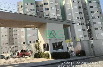 Apartamento com 2 dormitórios à venda, 46 m² por r$ 123.946 - o pequeno coração - itaquaquecetuba/sp
