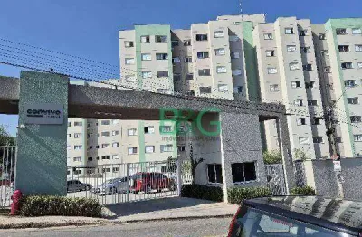 Apartamento com 2 dormitórios à venda, 46 m² por r$ 140.100 - o pequeno coração - itaquaquecetuba/sp