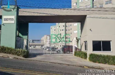 Apartamento com 3 dormitórios à venda, 46 m² por r$ 100.200 - o pequeno coração - itaquaquecetuba/sp