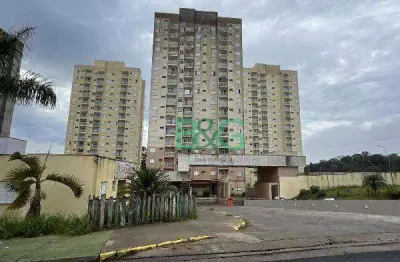 Apartamento com 2 dormitórios à venda, 49 m² por r$ 106.914 - residencial galo de ouro - cerquilho/sp