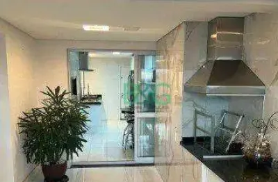 Apartamento com 3 dormitórios à venda, 171 m² por r$ 2.800.000 - chácara santo antônio (zona leste) - são paulo/sp