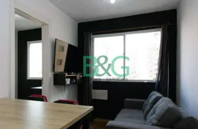 Apartamento com 2 dormitórios à venda, 32 m² por r$ 350.000 - tatuapé - são paulo/sp