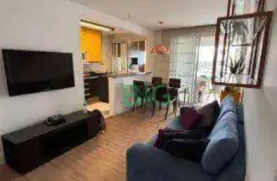Apartamento com 2 dormitórios para alugar, 80 m² por r$ 5.750/mês - campo belo - são paulo/sp