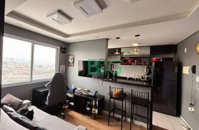 Apartamento com 1 dormitório para alugar, 30 m² por r$ 2.424,00/mês - água branca - são paulo/sp