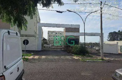 Apartamento com 2 dormitórios à venda, 45 m² por r$ 175.080 - residencial parque granja cecília b - bauru/sp