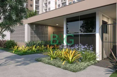 Apartamento com 2 dormitórios à venda, 37 m² por r$ 287.001 - santo amaro - são paulo/sp