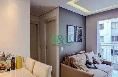 Apartamento com 2 dormitórios à venda, 37 m² por r$ 309.000 - canindé - são paulo/sp
