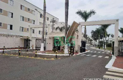 Apartamento com 2 dormitórios à venda, 46 m² por r$ 123.014 - santa terezinha - piracicaba/sp