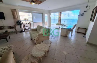 Cobertura com 6 dormitórios à venda, 270 m² por r$ 1.000.000 - centro - guarujá/sp