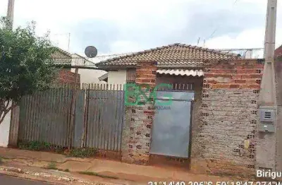 Casa com 2 dormitórios à venda, 43 m² por r$ 51.523 - parque dom pedro - birigüi/sp