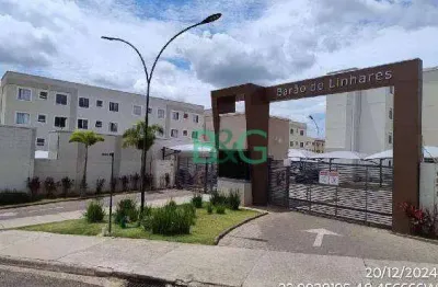 Apartamento com 2 dormitórios à venda, 39 m² por r$ 115.418 - parque imperial - botucatu/sp
