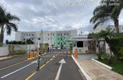 Apartamento com 2 dormitórios à venda, 46 m² por r$ 92.400 - vila cidade jardim - botucatu/sp