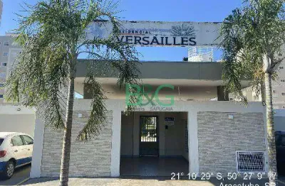 Apartamento com 2 dormitórios à venda, 54 m² por r$ 157.187 - vila alba - araçatuba/sp