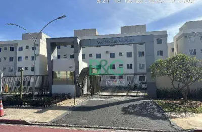 Apartamento com 2 dormitórios à venda, 43 m² por r$ 102.617 - umuarama - araçatuba/sp
