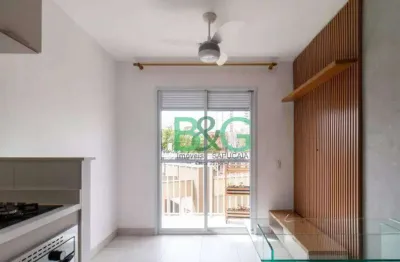 Apartamento com 2 dormitórios à venda, 34 m² por r$ 379.000 - bom retiro - são paulo/sp