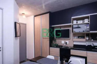 Studio à venda, 29 m² por r$ 318.500,00 - bom retiro - são paulo/sp